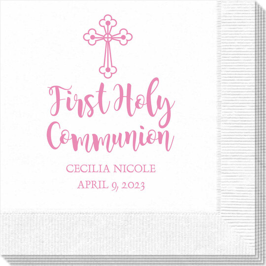 Ornate Celtic Cross Napkins